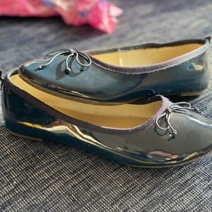 Crewcut girls ballet flats navy